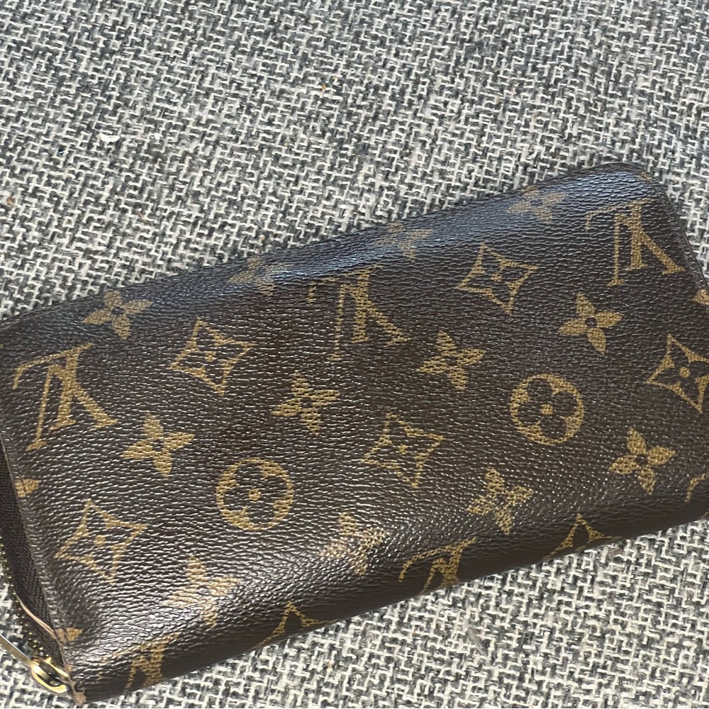 LV monogram long zippy wallet